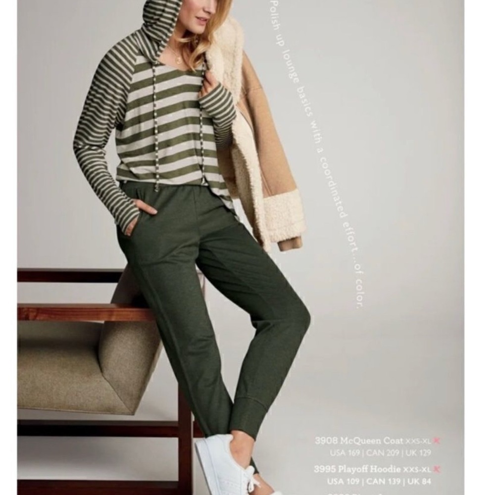 CAbi Pivot Joggers Olive Green XS